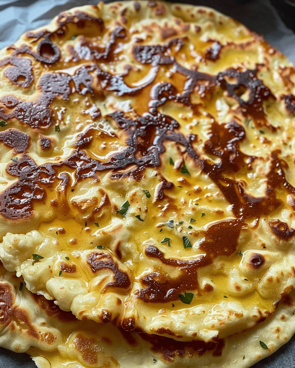 2-Ingredient Cottage Cheese Flatbread