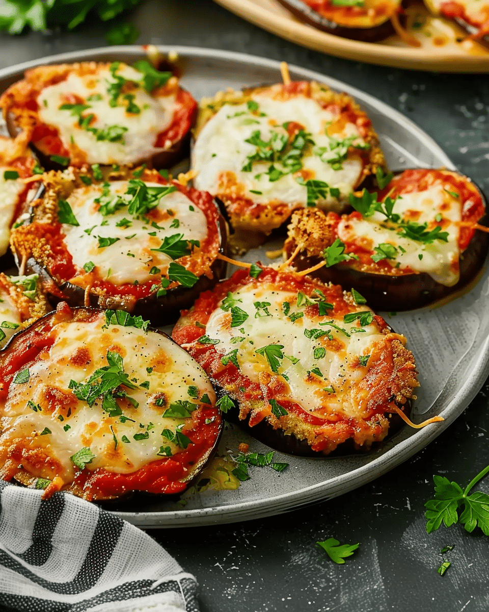 Air Fryer Eggplant Parmesan