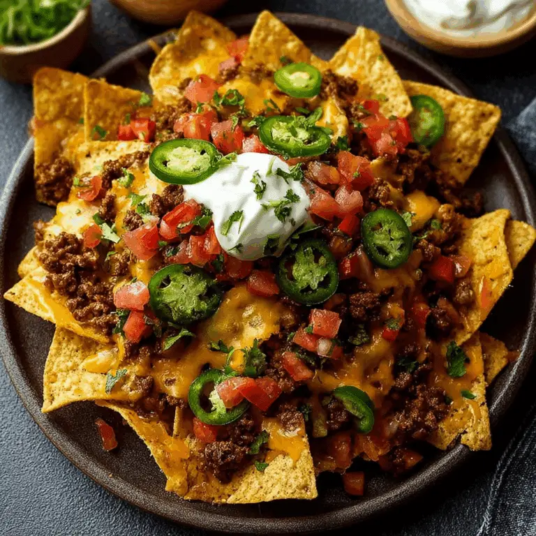 Beef Nachos