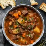 Braised Vegetable Beef Soup