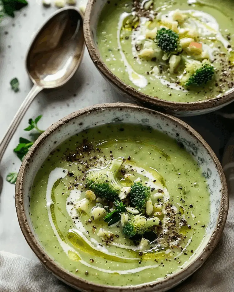 The Best Homemade Broccoli Stilton Soup