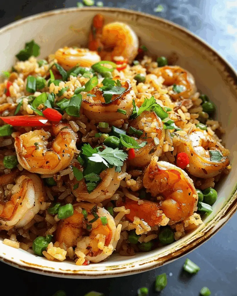Cajun Shrimp Fried Rice