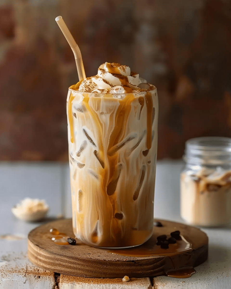 Easy Homemade Caramel Iced Coffee
