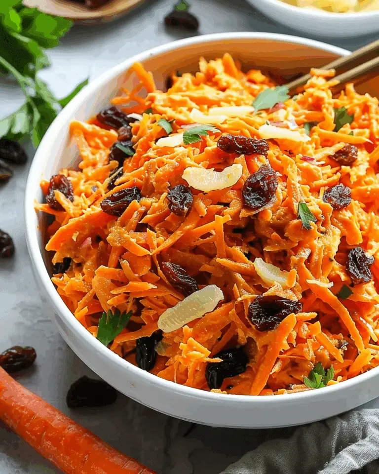 Carrot Raisin Salad