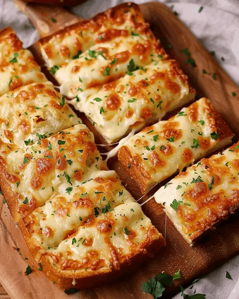 Best Cheesy Garlic Bread Recipe