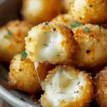 Cheesy Parmesan Mozzarella Bites
