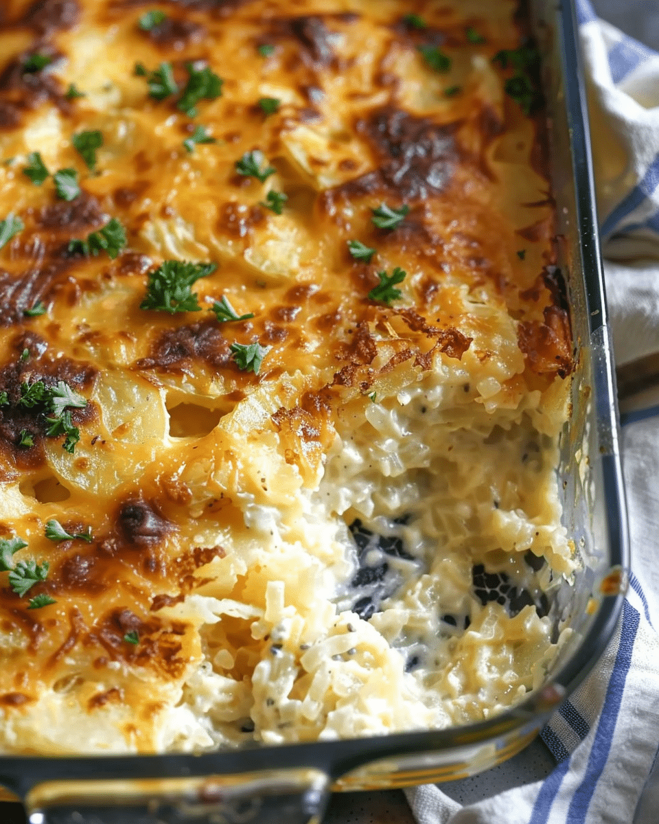 Cheesy Potato Casserole Recipe