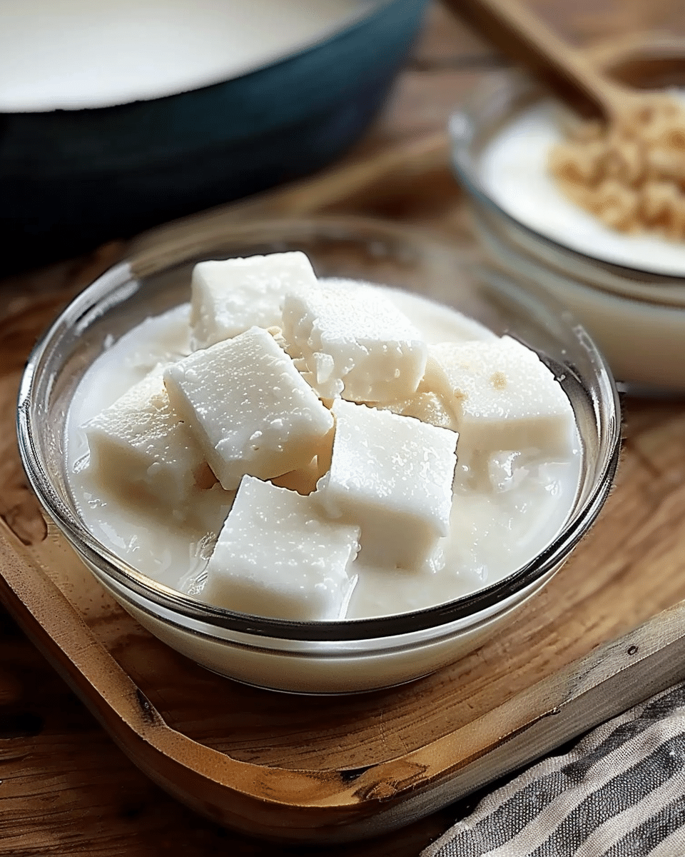 Chinese Coconut Pudding