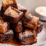 Chocolate Churro French Toast Bites