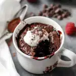 Gluten Free Chocolate Mug Cake (Easy Vegan Recipe)