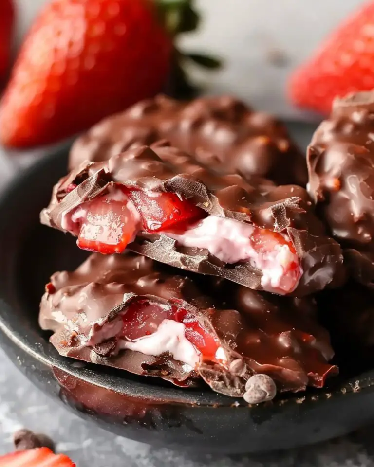 Chocolate Strawberry Yogurt Clusters Recipe