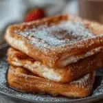 Churro Stuffed French Toast