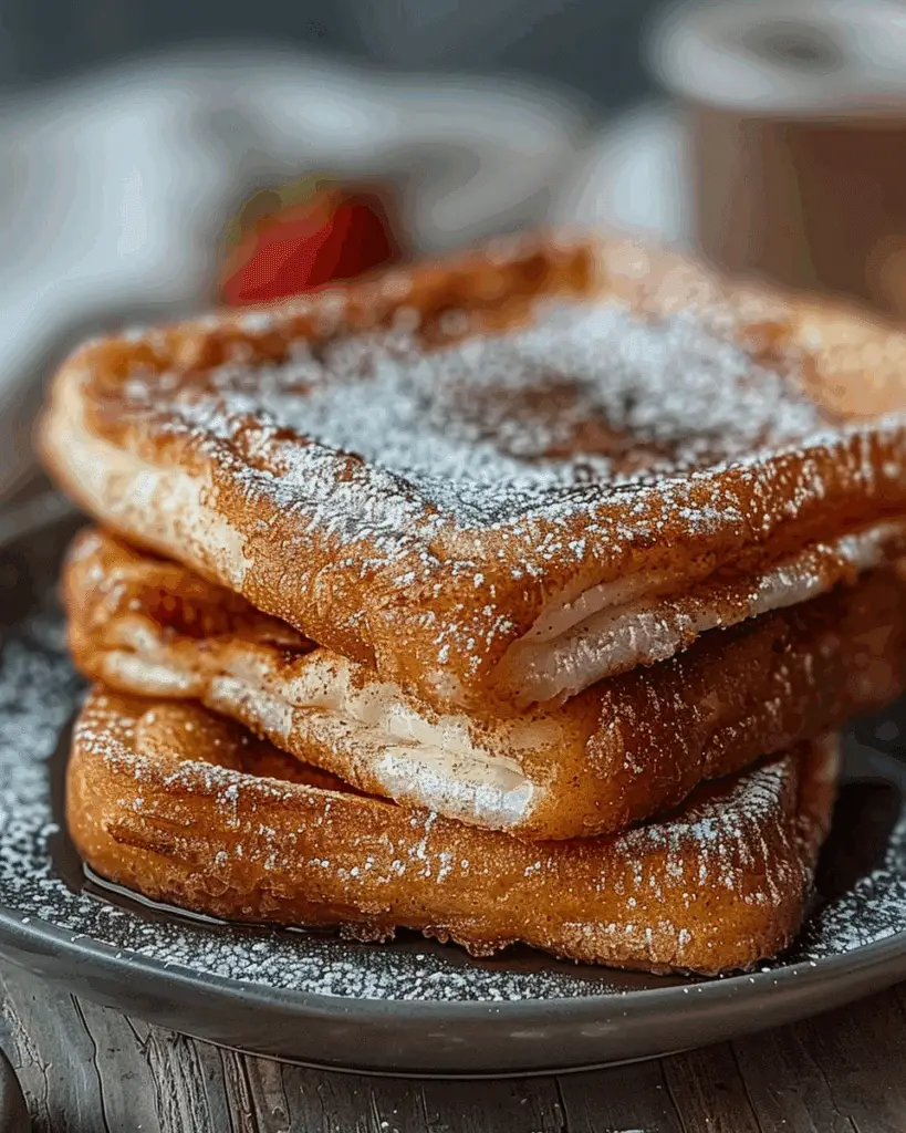 Churro Stuffed French Toast