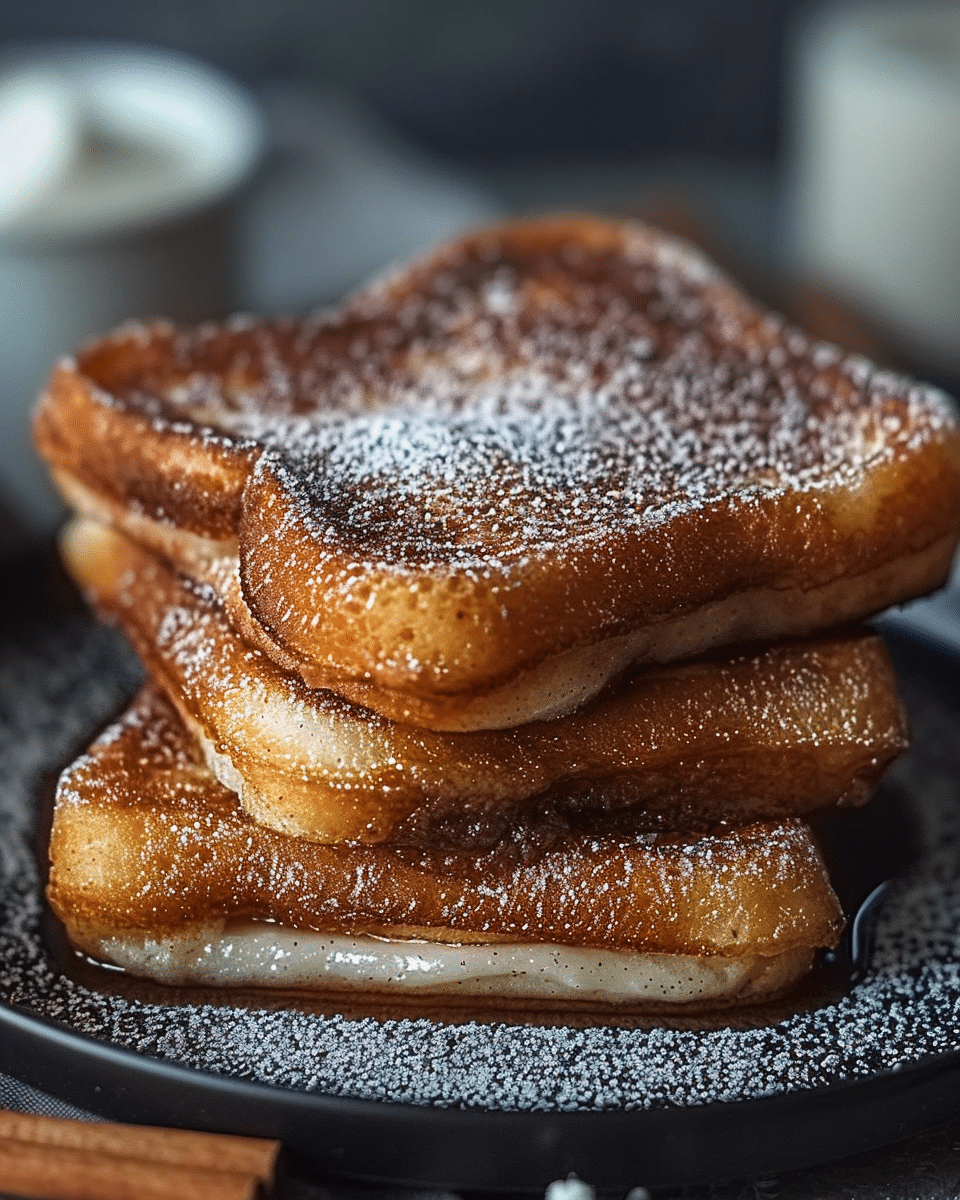 Churro Stuffed French Toast
