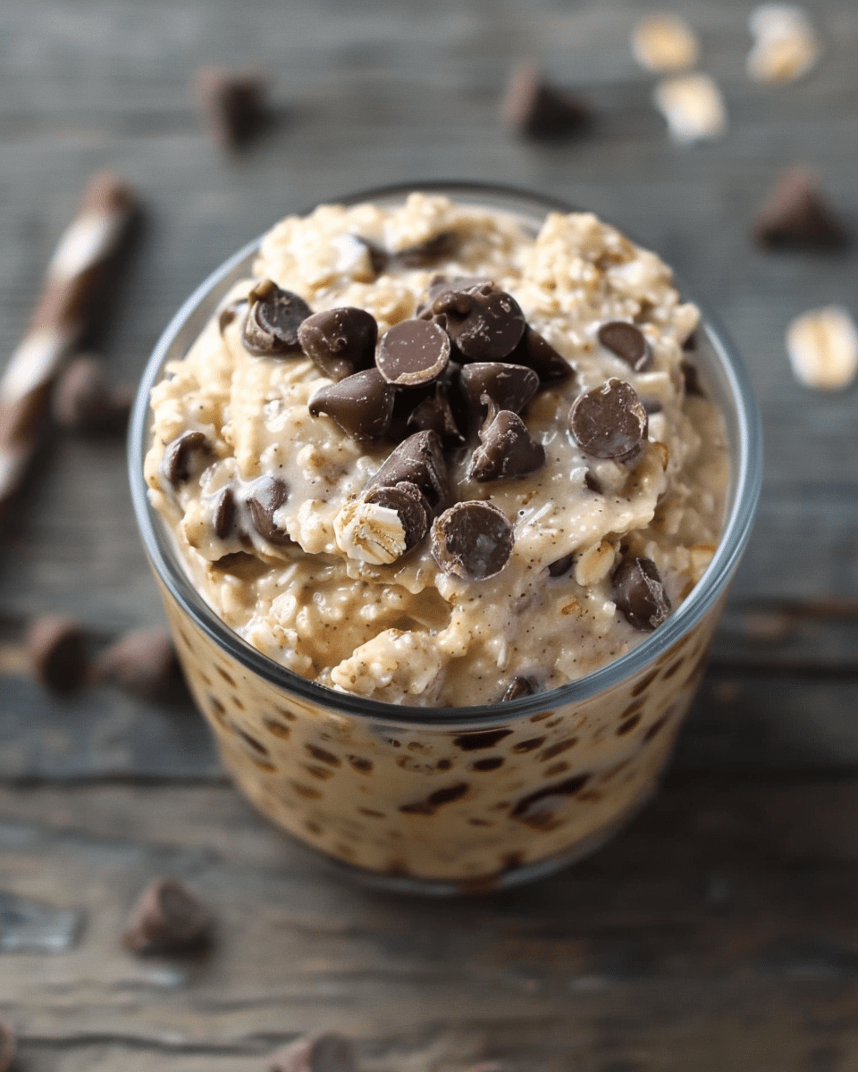 Cookie Dough Overnight Oats