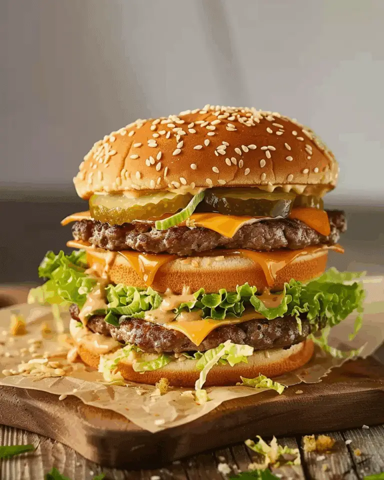Copycat McDonald’s Big Mac Recipe