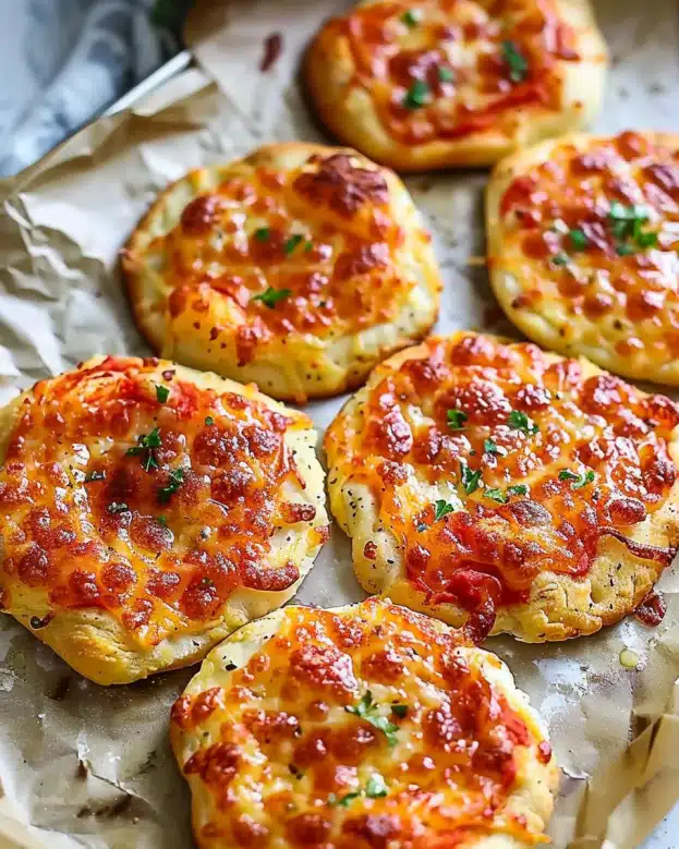 Cottage Cheese Pizza Buns Recipe