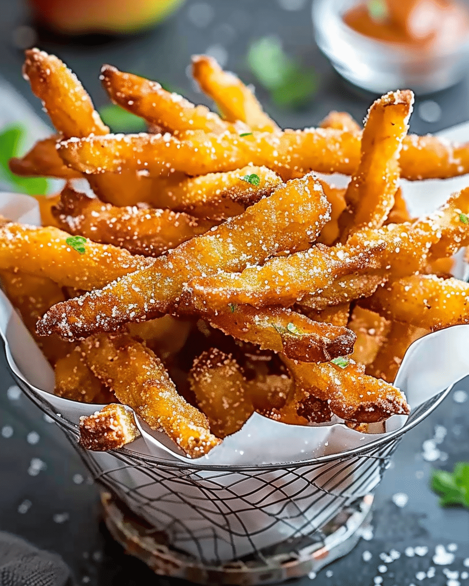 Crispy Air Fryer Apple Fries