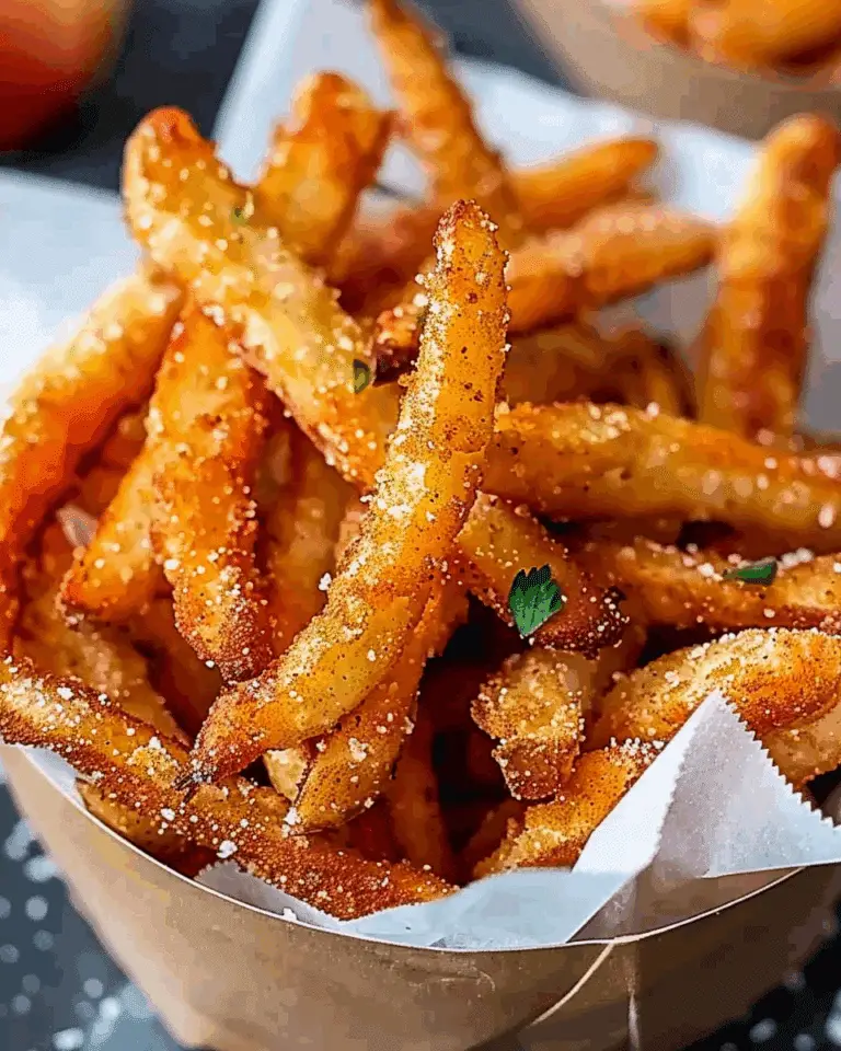 Crispy Air Fryer Apple Fries