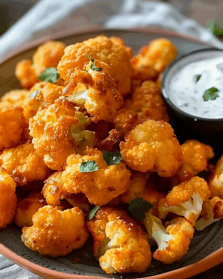 Crispy Cauliflower Nuggets