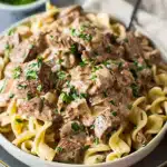 Crockpot Beef Stroganoff