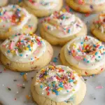 Crumbl Birthday Cake Cookies