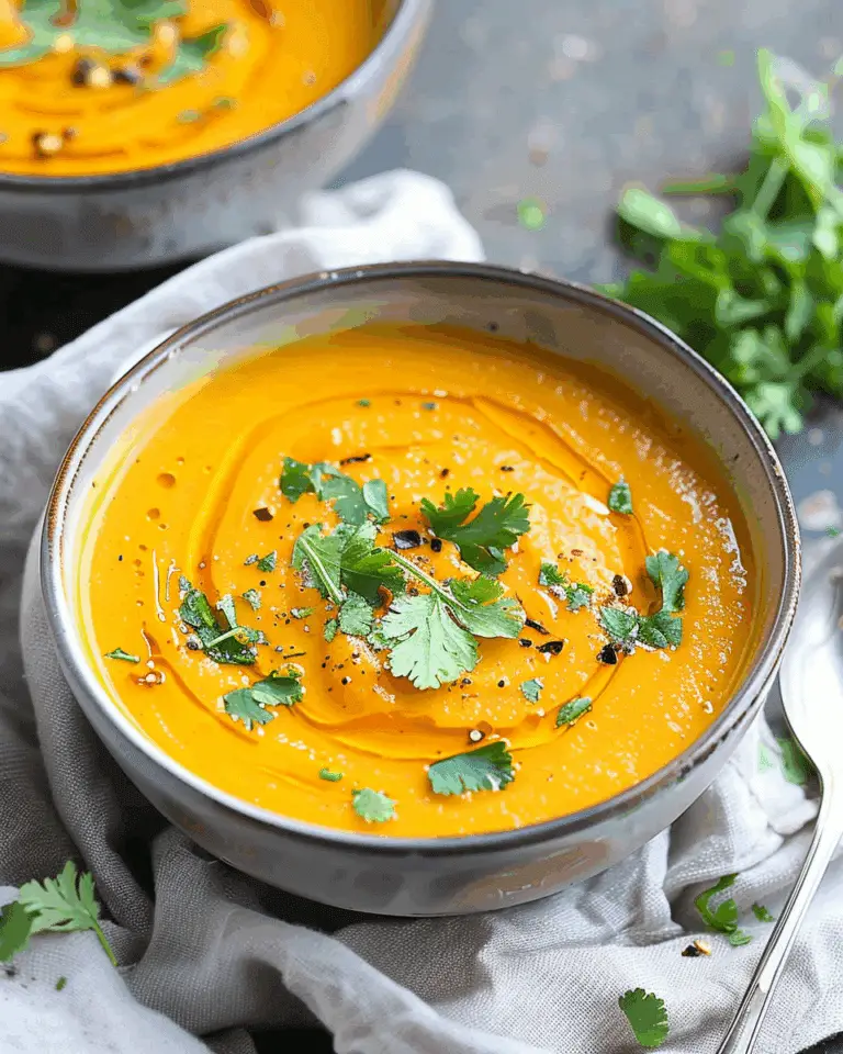 Vegan Sweet Potato Soup