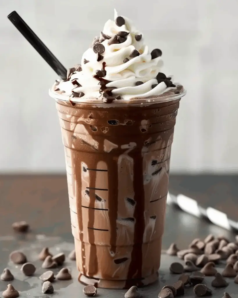Starbucks Double Chocolate Chip Frappuccino Recipe