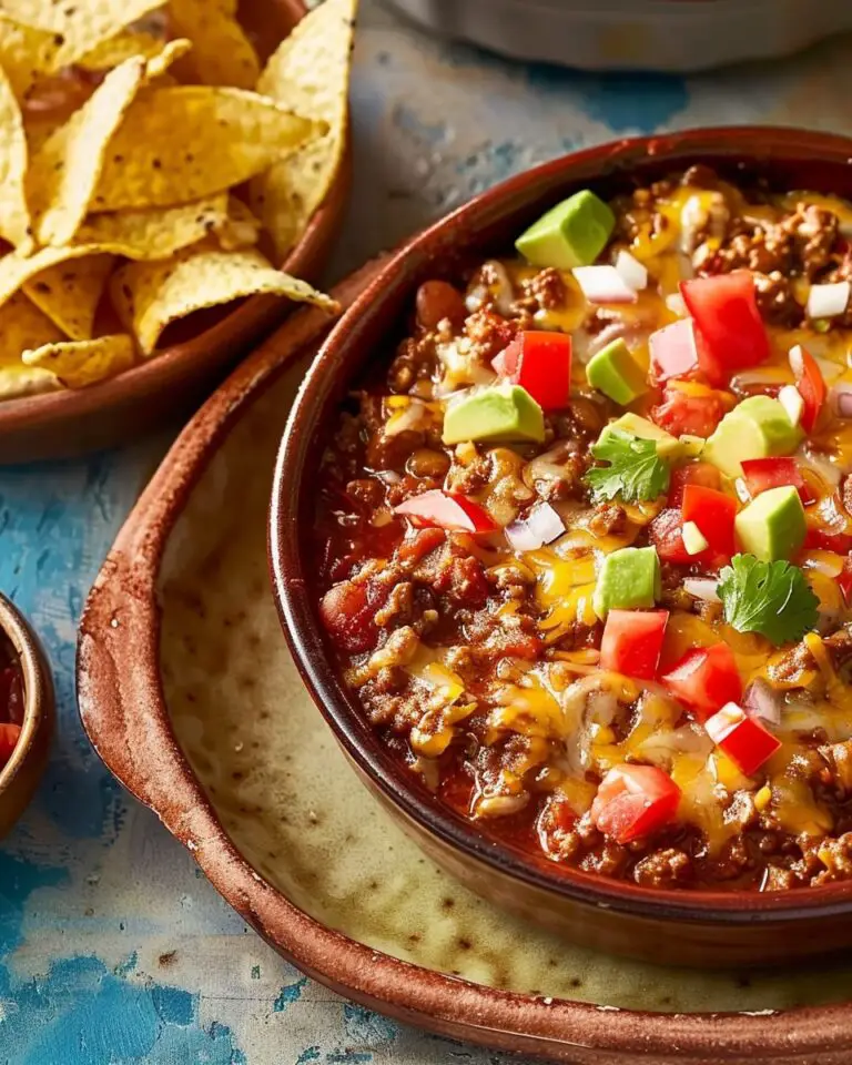 Easy Chili Dip Recipe