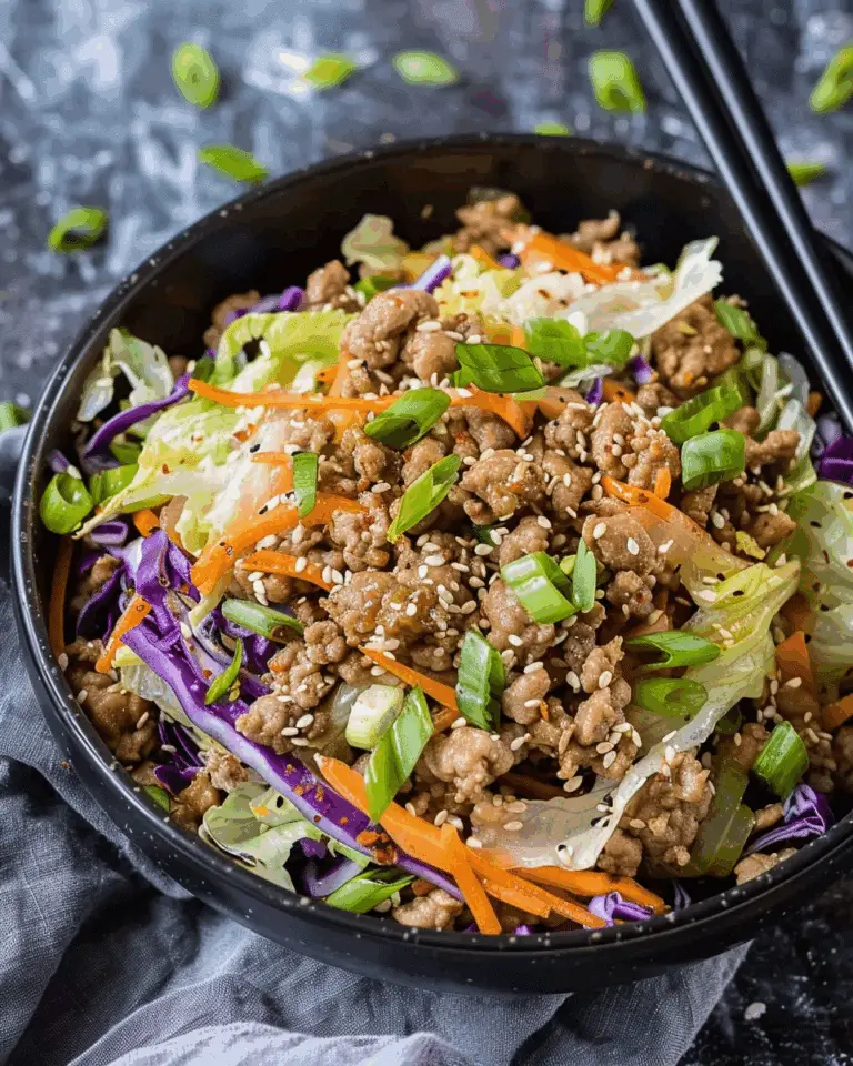 Egg Roll in a Bowl Recipe