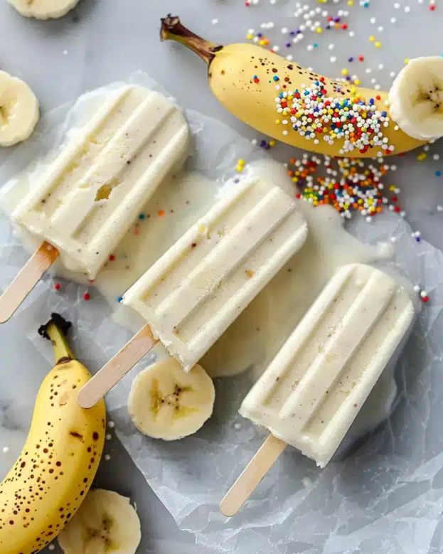 Frozen Yogurt Banana Pops (Healthy Easy Recipe)