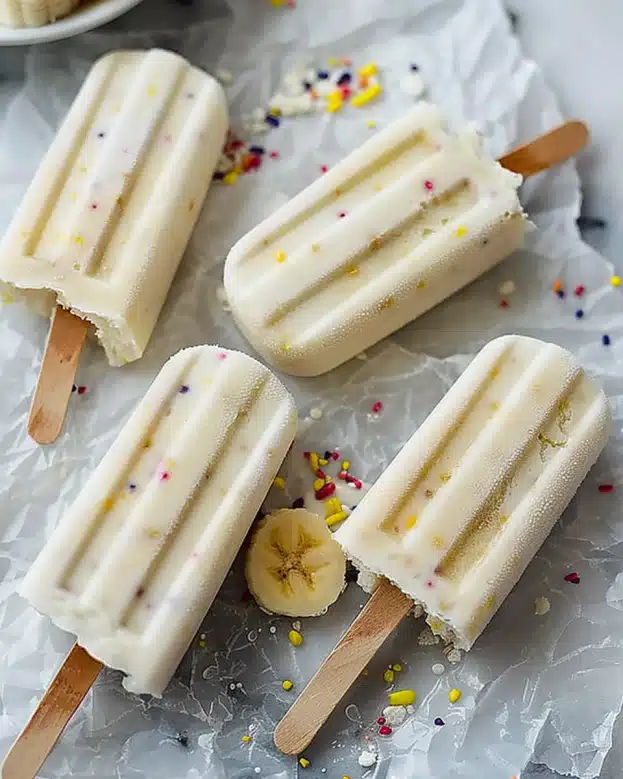 Frozen Yogurt Banana Pops (Healthy Easy Recipe)