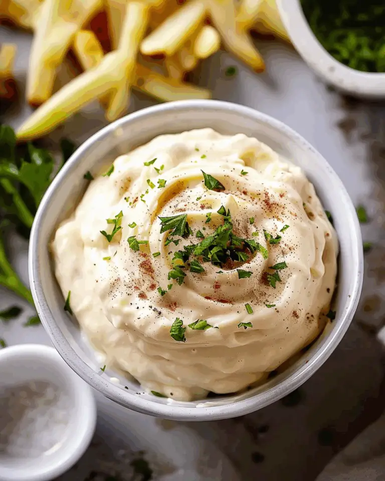 Lemon Garlic Aioli