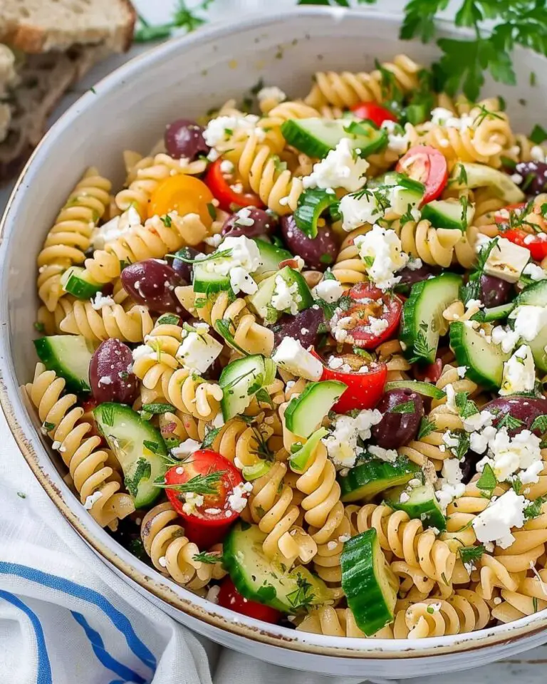 Greek Pasta Salad Recipe