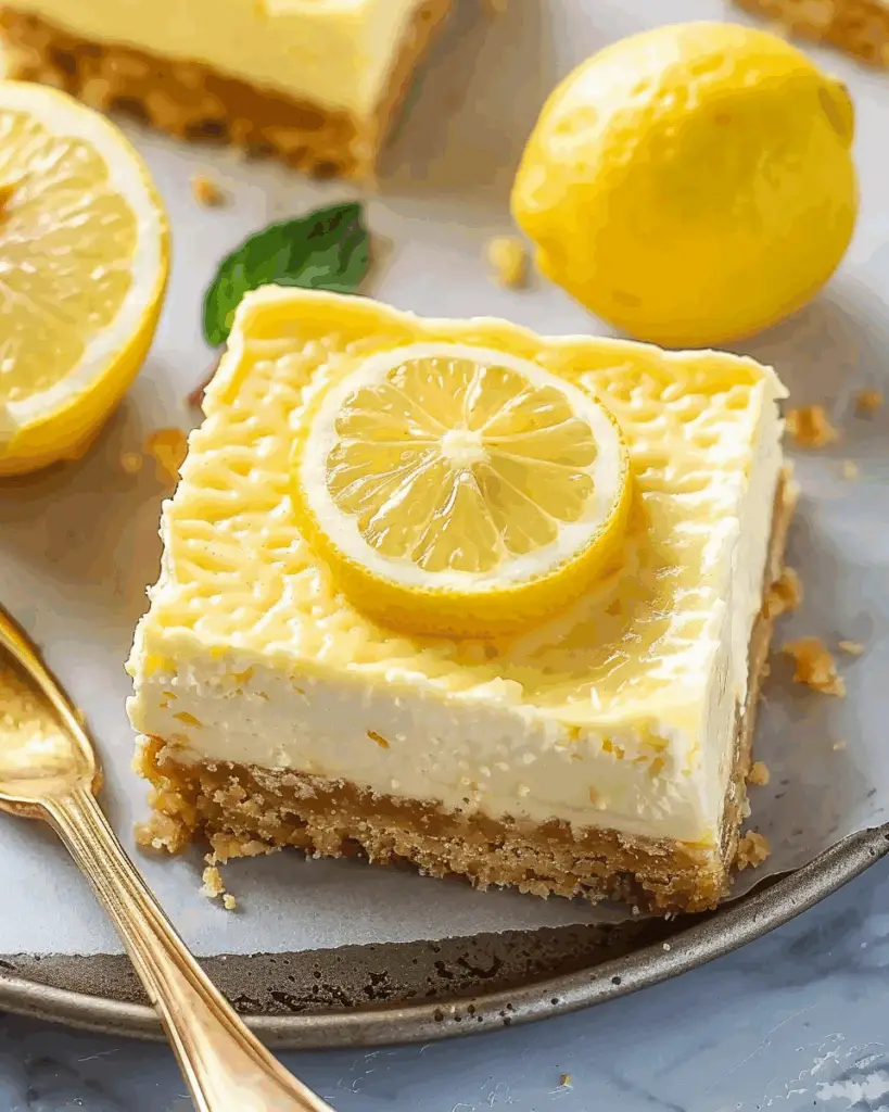 Greek Yogurt Cheesecake Bars