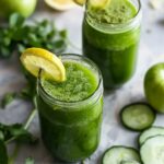 Green Apple Lemon Cucumber Ginger Smoothie Recipe