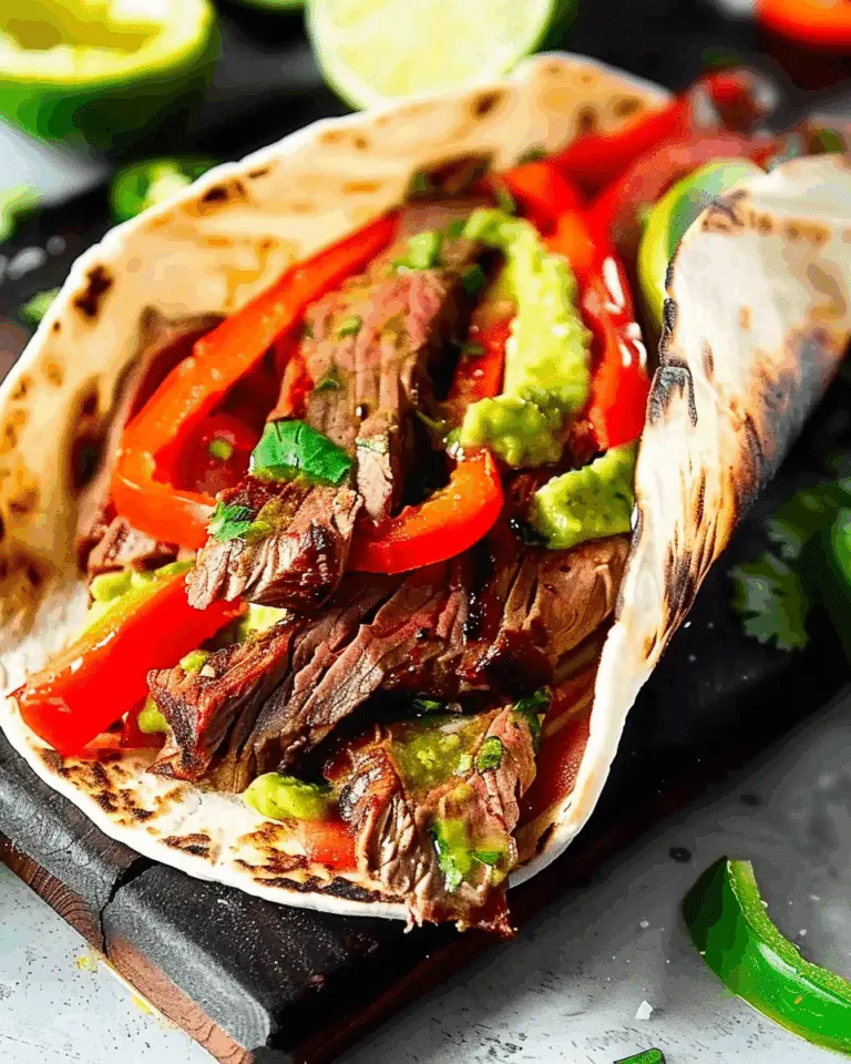 Beef Fajitas Recipe