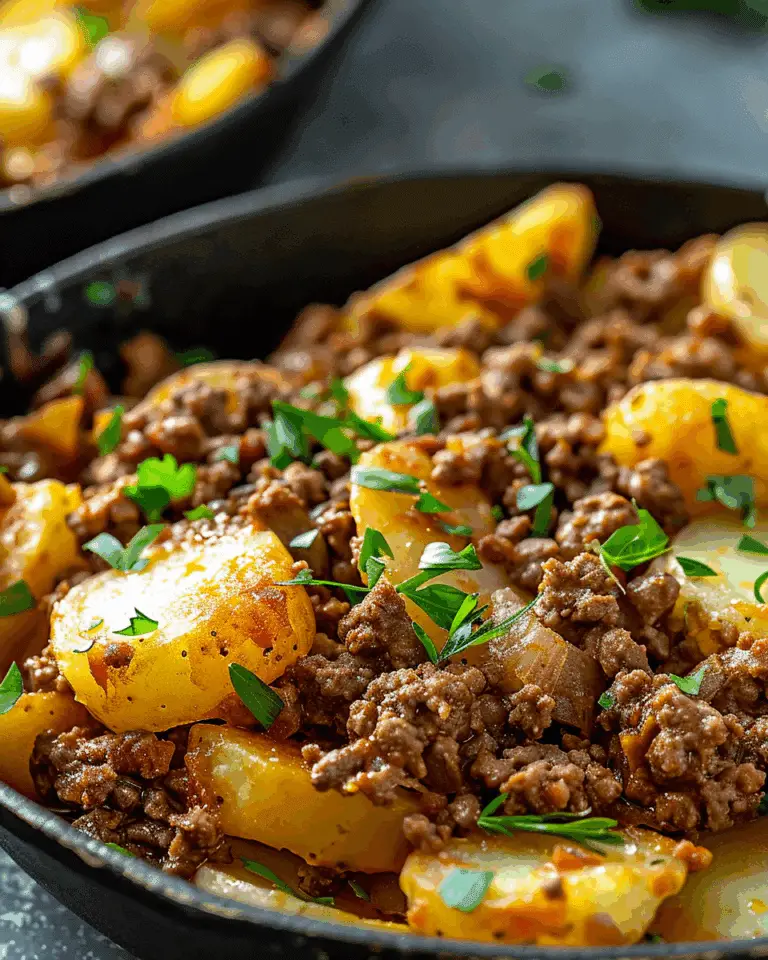 Ground Beef and Potatoes Recipe