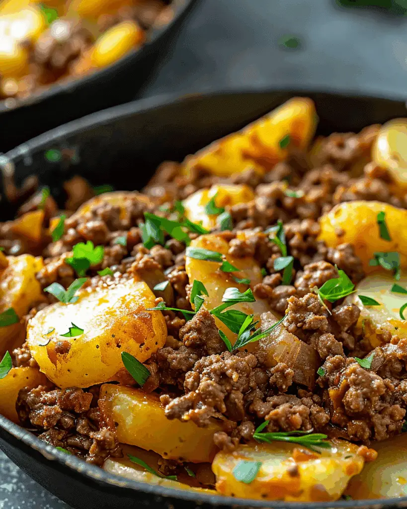 Ground Beef and Potatoes Recipe