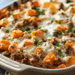 Ground Turkey Sweet Potato Bake