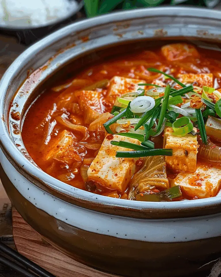 Kimchi Jjigae (Kimchi Stew)