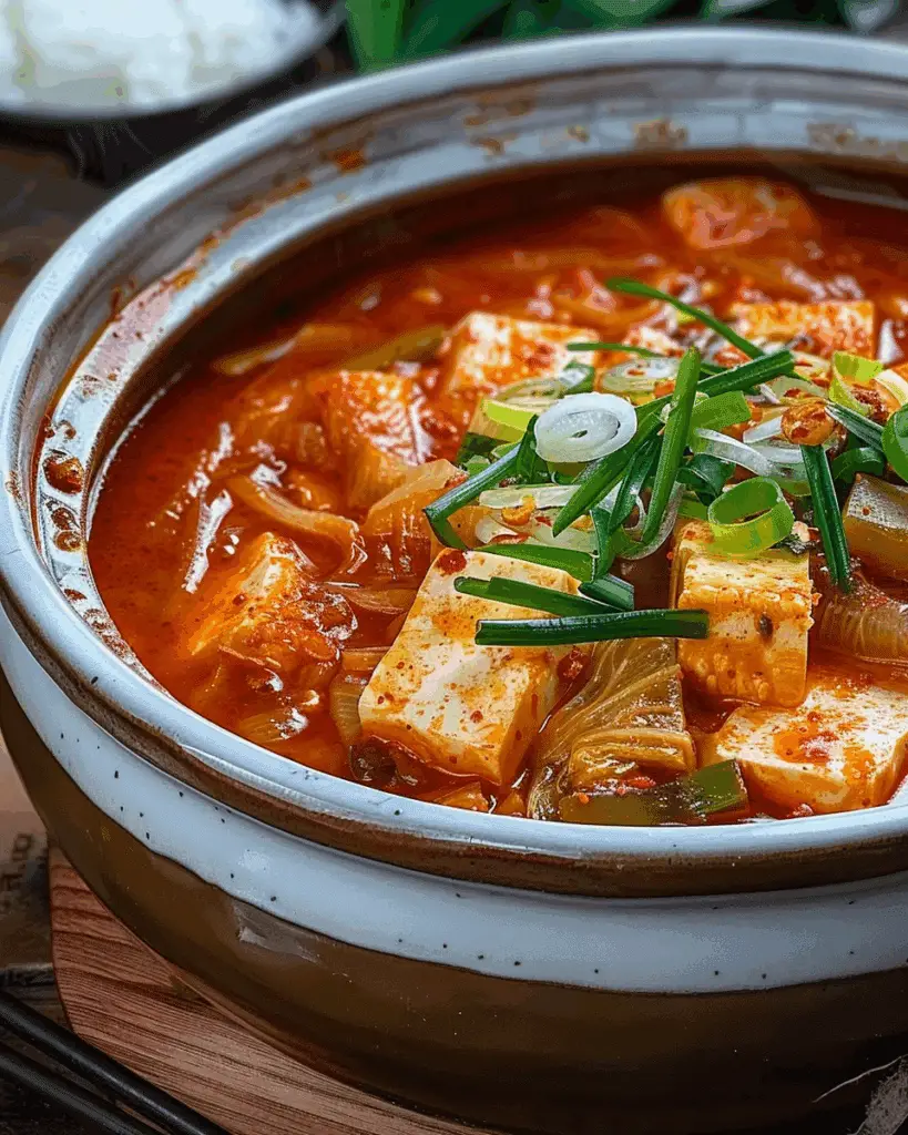 Kimchi Jjigae (Kimchi Stew)