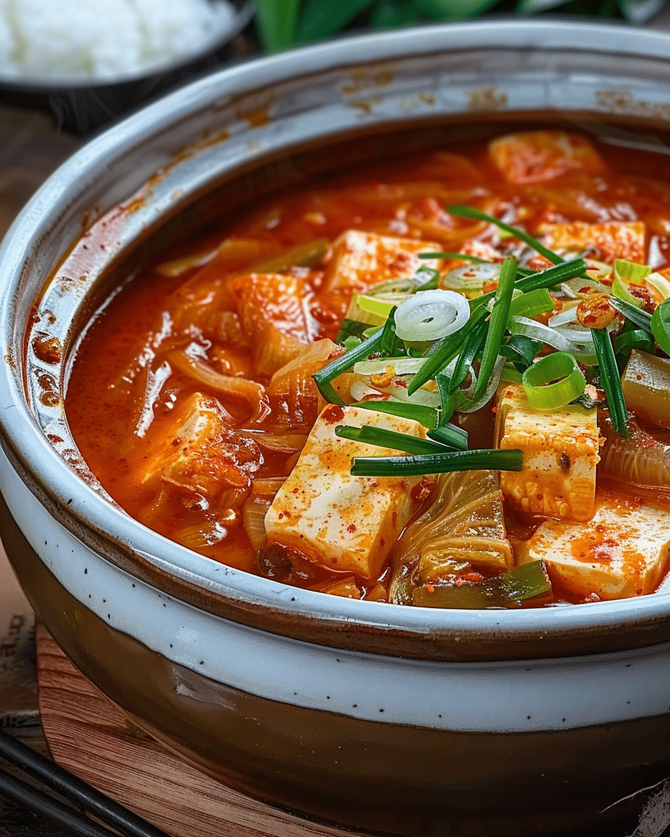 Kimchi Jjigae (Kimchi Stew)