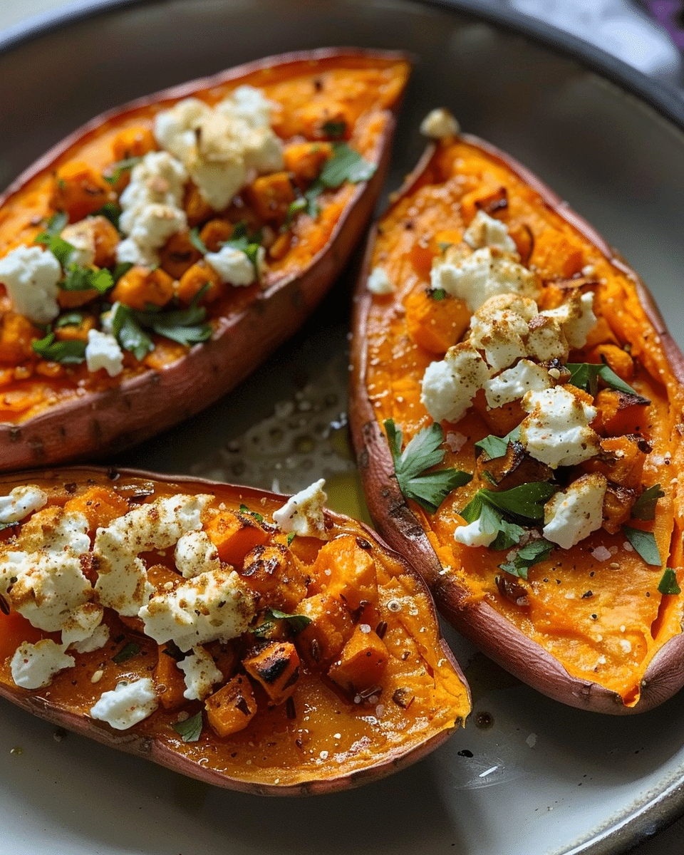 Loaded Roasted Sweet Potato