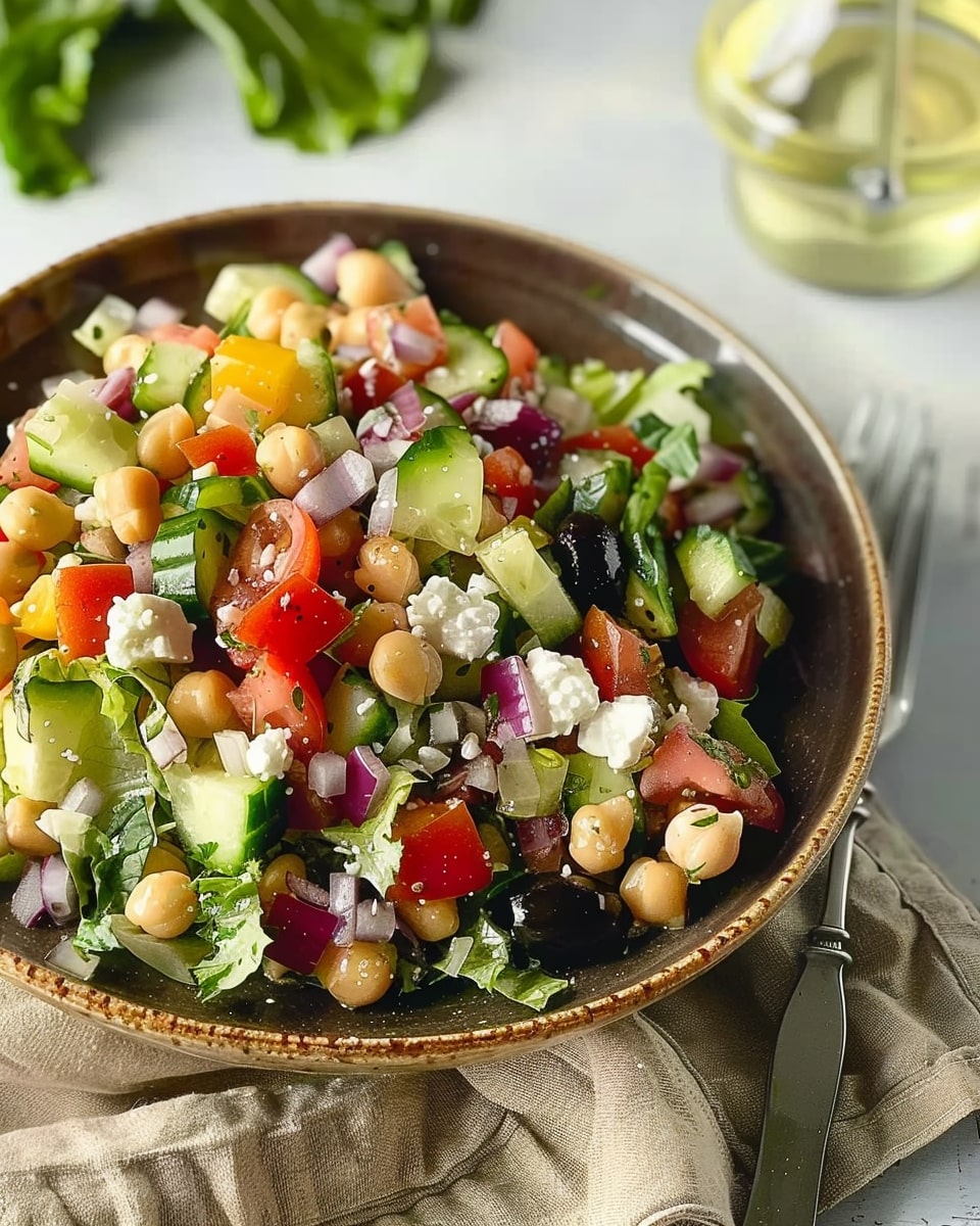 Mediterranean Chopped Salad Recipe