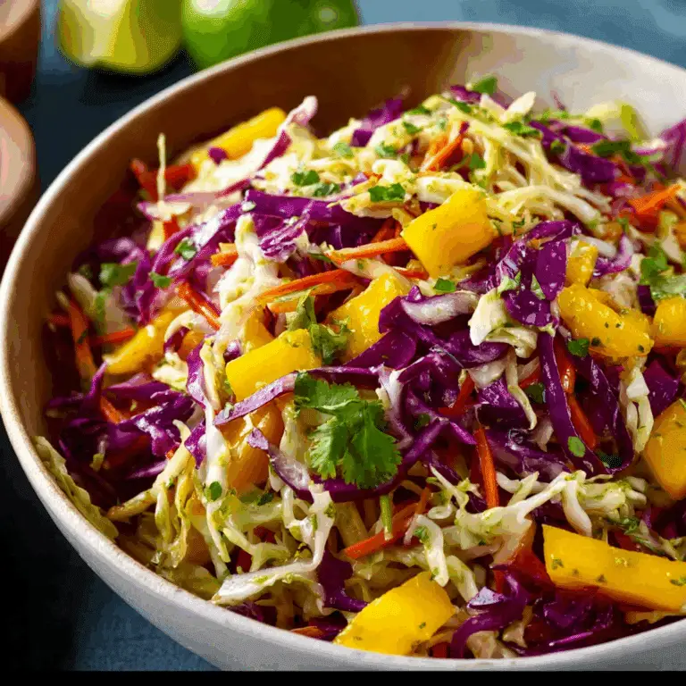 Mexican Slaw with Mango