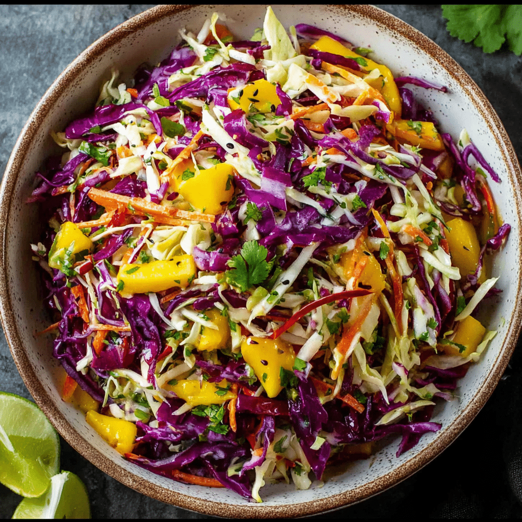 Mexican Slaw with Mango