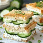 Mini Cucumber Sandwiches