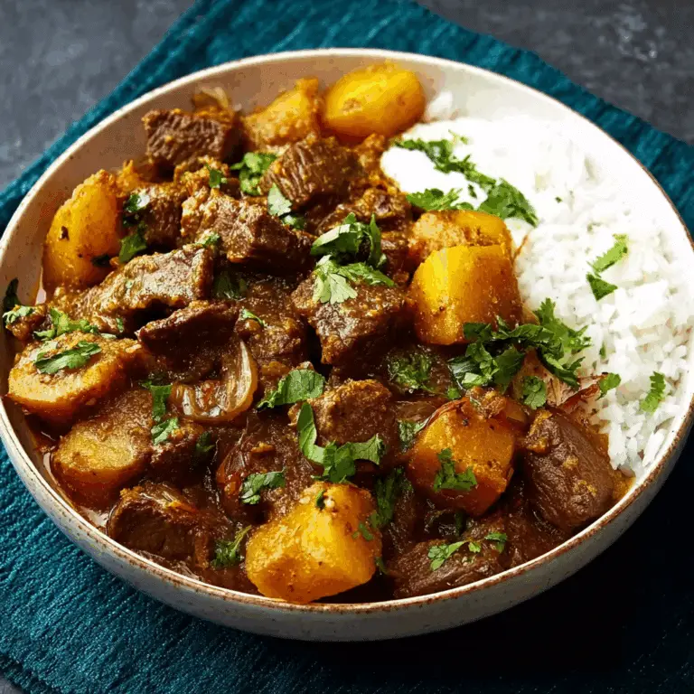 Mum’s Savory Beef and Potato Curry Recipe