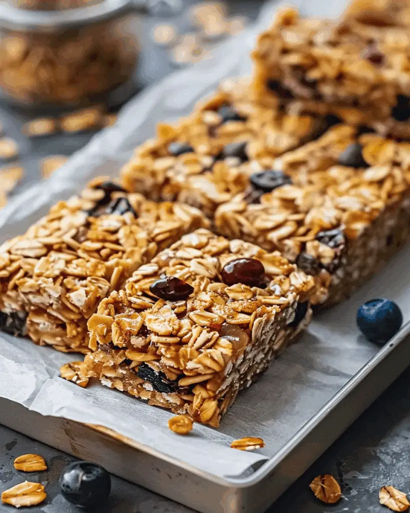 Homemade No Bake Granola Bars